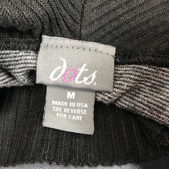 BLACK & GRAY SWEATER TUNIC - Picture 6 of 6